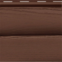 Сайдинг виниловый FineBer «BlockHouse» ExtraColor Могано